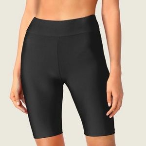 Spandex biker shorts